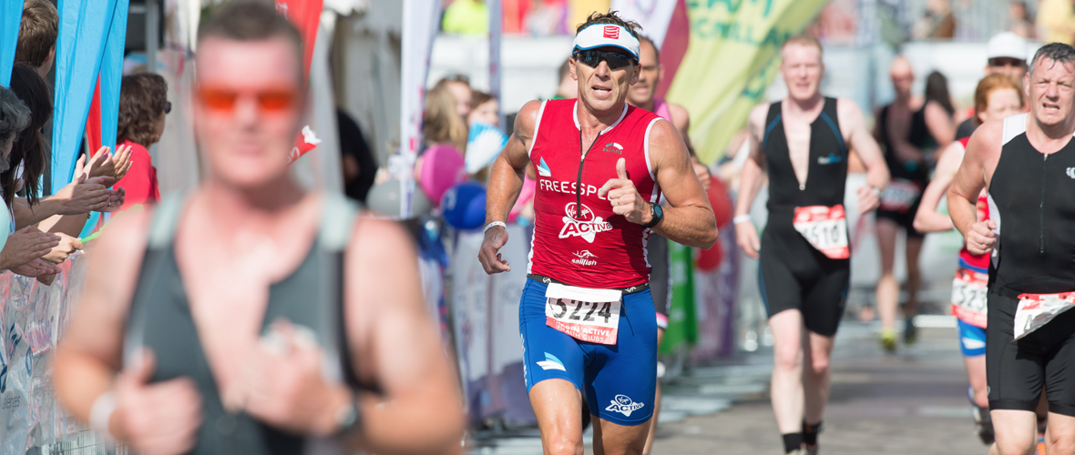 Group of athlete running running during a marathon 