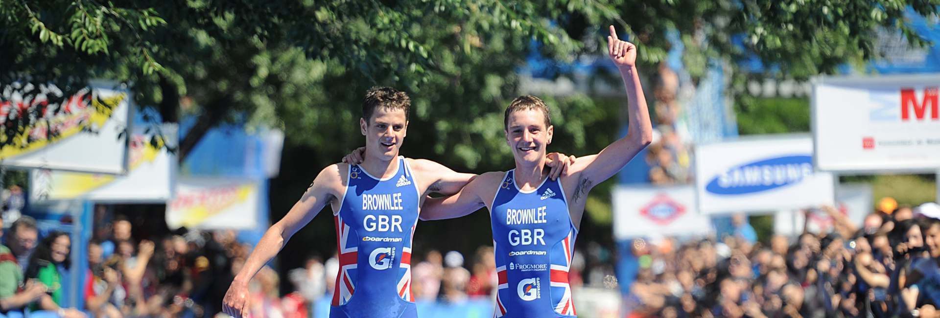 Team GB Completing a marathon as a team