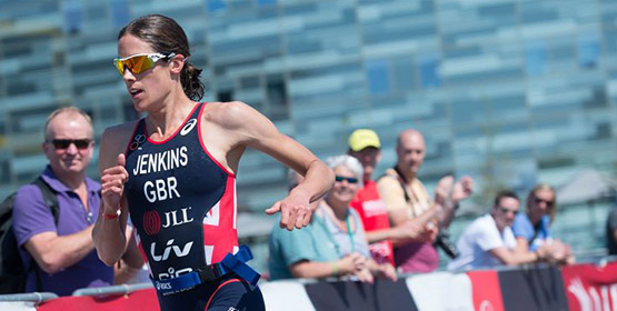 Athlete runner taking part in a marathon